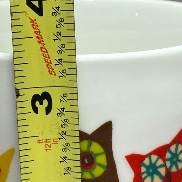 Colorful Owl Ceramic Coffee Mug by Just Mugs 14 oz Cup - Picture 11 of 12